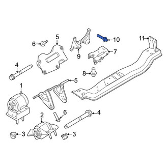 Ford OE - Automatic Transmission Mount Bolt