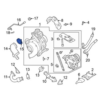 Ford OE - Exhaust Clamp