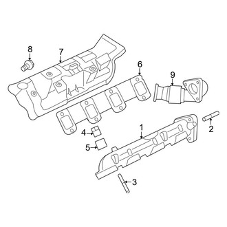 Ford OE - Exhaust System - Exhaust Manifold (6.7L)