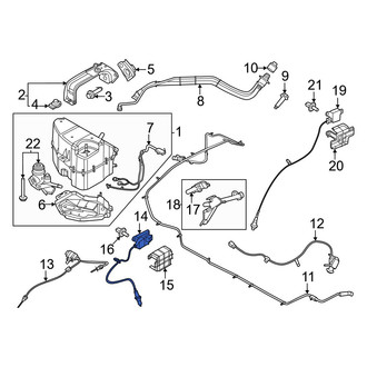 Ford OE - Rear Nitrogen Oxide (NOx) Sensor