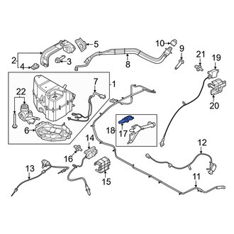 Ford OE - Exhaust Gas Differential Pressure Sensor