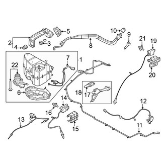 Ford OE - Emission System - Emission Components (Emission Reduction System), (Regular Cab / Crew Cab 6.7L)
