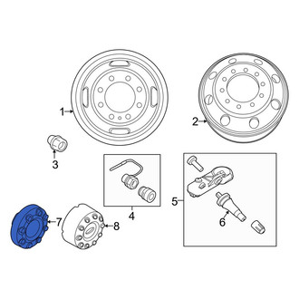 Ford OE - Front Wheel Cap