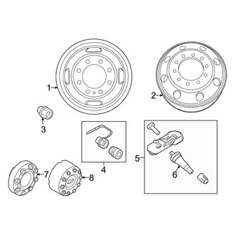 Ford OE - Wheels (Regular Cab / Crew Cab)