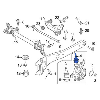 Ford OE - Front Upper Suspension Ball Joint