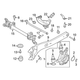 Ford OE - Front Suspension - Suspension Components (XL Regular Cab / Crew Cab 4 X 2)