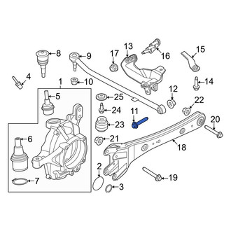 Ford OE - Suspension Track Bar Bolt