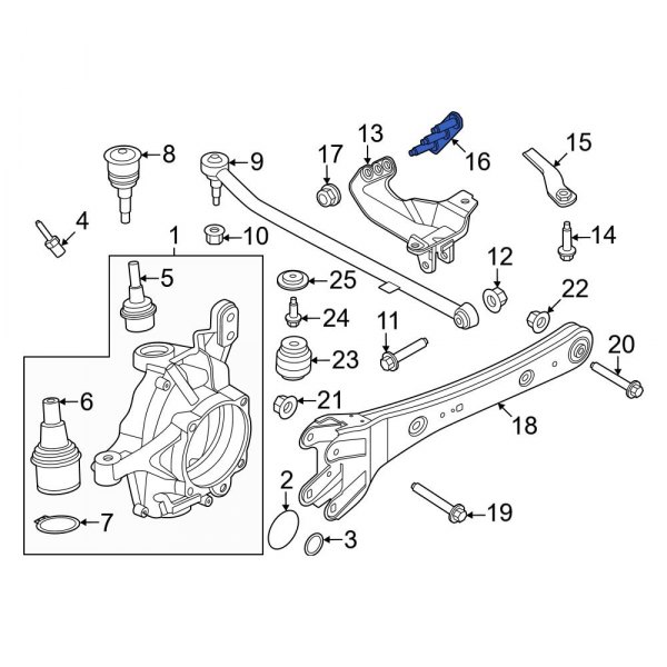 Suspension Track Bar Stud