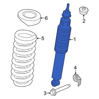 Ford OE - Front Suspension Shock Absorber