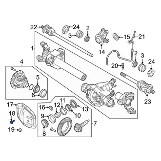 Ford OE - Differential Cover Bolt