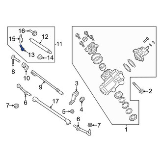 Ford OE - Steering Damper Bolt