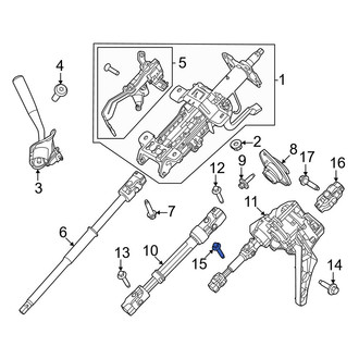 Ford OE - Center Steering Shaft Bolt