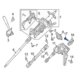 Ford OE - Steering Column U-Joint Bolt