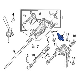 Ford OE - Steering Coupling Boot