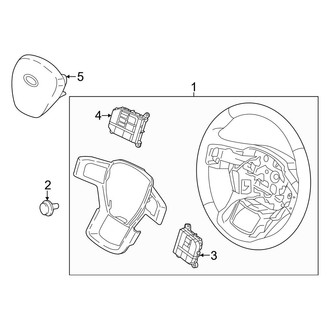 Ford OE - Steering Wheel & Trim (Regular Cab / Crew Cab)