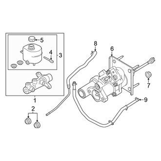 Ford OE - Cab - Components on Dash Panel (Crew Cab)