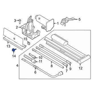 Ford OE - Engine Mount Bolt