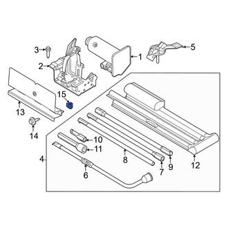 Ford OE - Floor Jack Nut