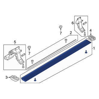 Ford OE - Rear Right Running Board