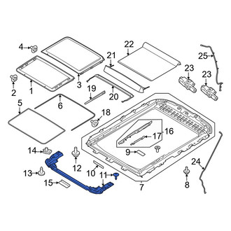 Ford OE - Sunroof Reinforcement