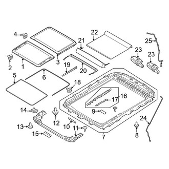 Ford OE - Cab - Sunroof