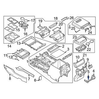 Ford OE - Console Bolt