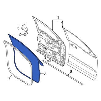 Ford OE - Front Left Outer Door Seal