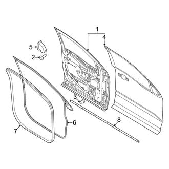 Ford OE - Front Door - Door & Components