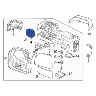 Ford OE - Front Door Mirror Drive Motor