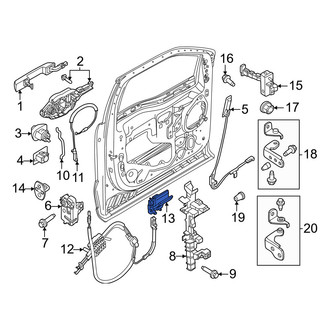Ford OE - Rear Inner Interior Door Handle