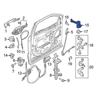Ford OE - Front Door Check