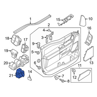 Ford OE - Front Left Door Mirror Switch
