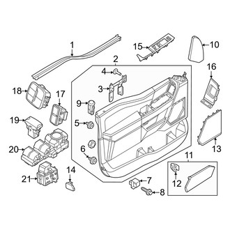 Ford OE - Front Door - Interior Trim