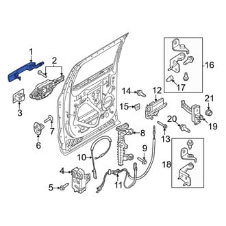 Ford OE - Rear Outer Exterior Door Handle