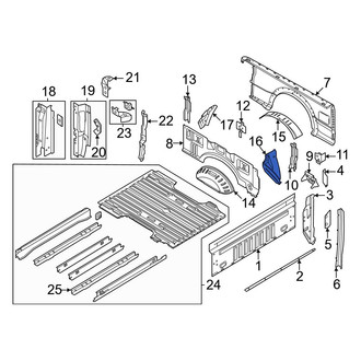 Ford OE - Wheel Housing Bracket