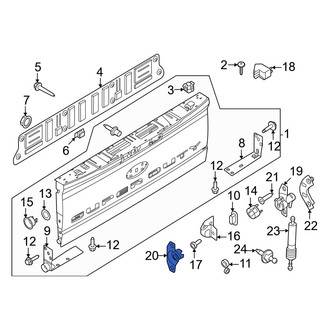 Ford OE - Rear Left Inner Tailgate Hinge