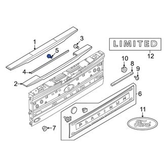 Ford OE - Tailgate Molding Clip