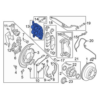 Ford OE - Rear Left Disc Brake Caliper