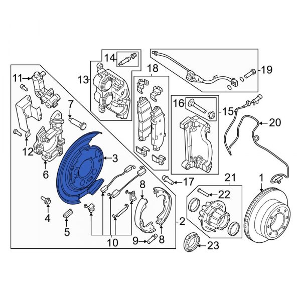 Brake Dust Shield