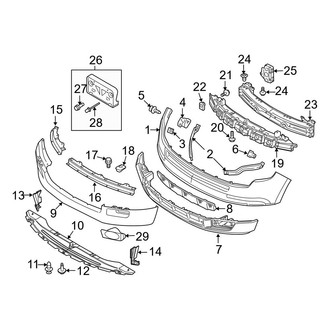 Ford OE - Front Bumper - Bumper & Components (Sport)