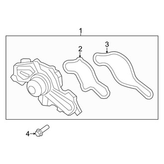Ford OE - Cooling - Water Pump