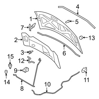 Ford OE - Hood & Components