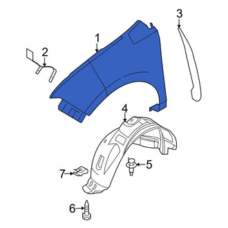 Ford OE - Front Left Fender