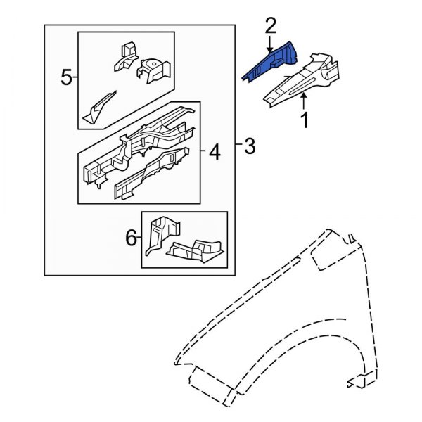 Fender Rail Reinforcement