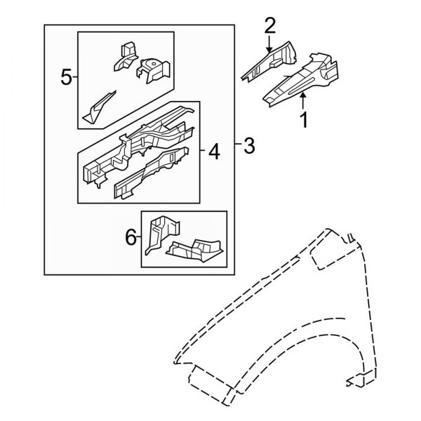 Fender - Structural Components & Rails