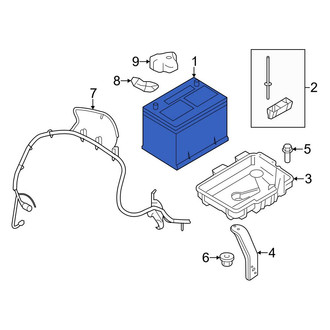 Ford OE - Vehicle Battery