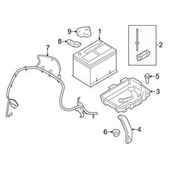 Ford OE - Electrical - Battery