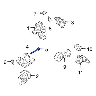 Ford OE - Automatic Transmission Mount Bolt