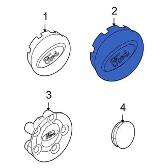 Ford OE - Wheel Cap