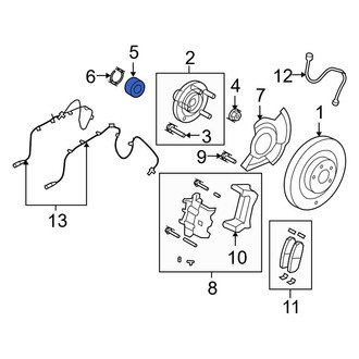 Ford OE - Front Wheel Bearing